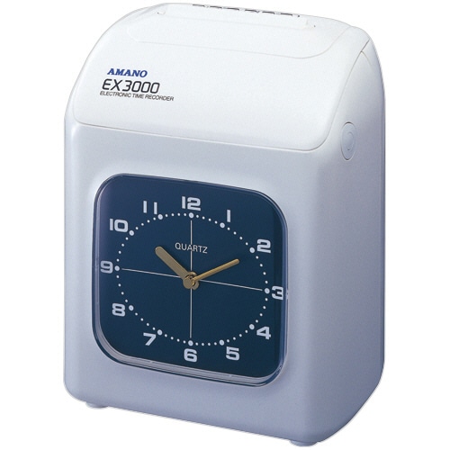 アマノ 電子タイムレコーダー EX3000J 1台(ご注文単位1台)【直送品】