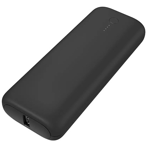 オウルテック PD60W対応 モバイルバッテリー 20000mAh ブラック OWL-LPB20015-RBK 1個（ご注文単位1個）【直送品】
