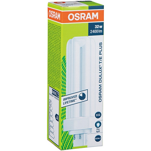 オスラム コンパクト形蛍光ランプ 32W形 昼白色 DULUX T/E PLUS 32W/850 10個/セット(ご注文単位1セット)【直送品】