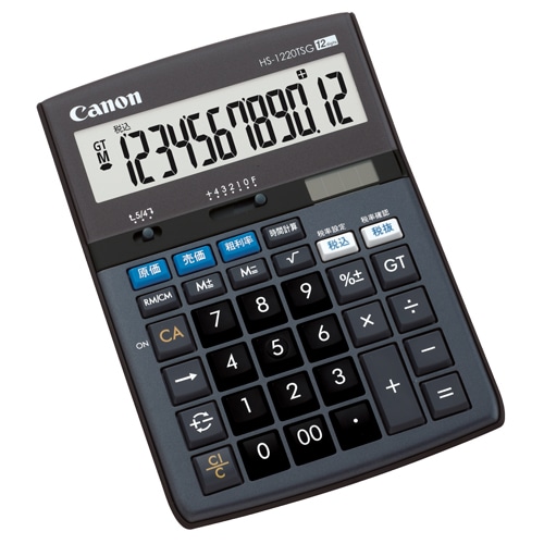 キヤノン 千万単位シリーズ HS-1220TSG 12桁 卓上タイプ 5576B001 1台(ご注文単位1台)【直送品】