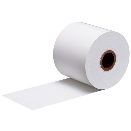 クリエイティア キッチンプリンター用感熱紙(発色面表巻) 幅80×直径93mm×長さ100m 厚み約0.062mm 芯内径25.4mm 1巻（ご注文単位1巻）【直送品】
