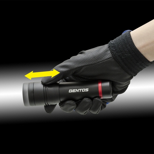 ジェントス LEDフラッシュライト RX-344D 1個(ご注文単位1個)【直送品】