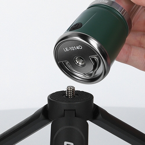 ジェントス ファッショナブルコンパクトLEDランタン LE-1014O 1台(ご注文単位1台)【直送品】