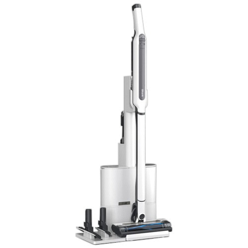 シャーク EVOPOWER SYSTEM STD＋ サイクロン式 自動ゴミ収集ドック付 ホワイト CS150JAE 1台（ご注文単位1台）【直送品】