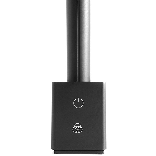 スワン電器 LEDデスクライト クランプ式 12W ブラック AS-755BK 1台(ご注文単位1台)【直送品】