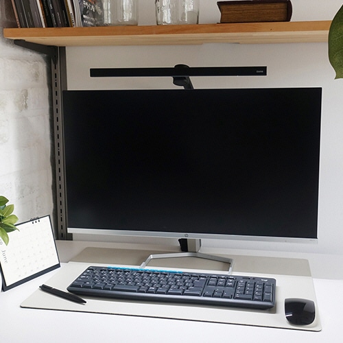 スワン電器 LEDデスクライト クランプ式 12W ブラック AS-755BK 1台(ご注文単位1台)【直送品】