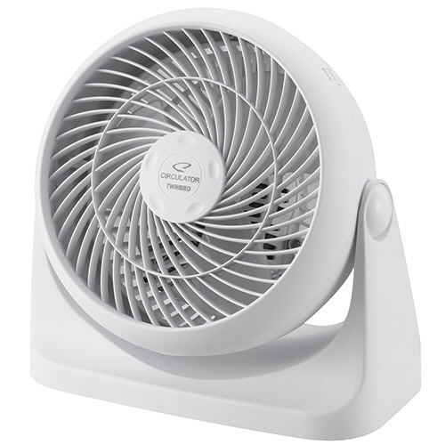 ツインバード サーキュレーター ホワイト KJ-4781W 1台（ご注文単位1台）【直送品】