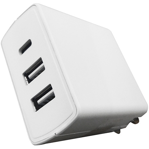 トップランド PD30W コンセント用充電器スリム ホワイト CHACPD30SL-WT 1個(ご注文単位1個)【直送品】