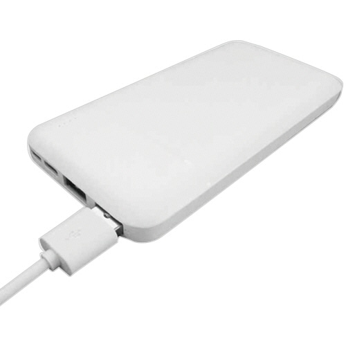 トップランド モバイルバッテリー A＋Cポート付き 10000mAh CHLI10-WT 1個（ご注文単位1個）【直送品】