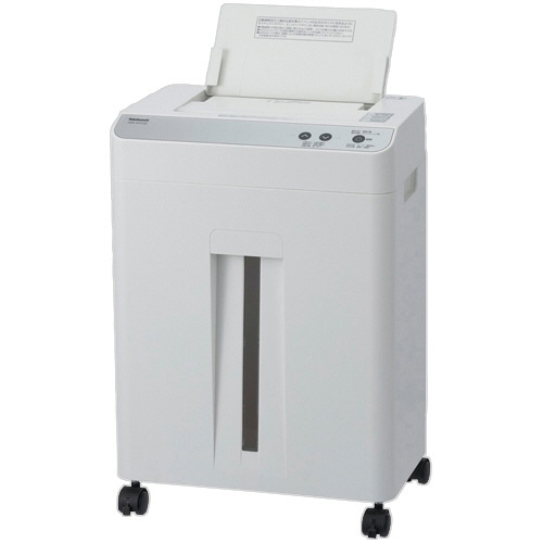 ナカバヤシ 静音オートフィードシュレッダ A4 ミニクロスカット ホワイト NSE-AFC06W 1台(ご注文単位1台)【直送品】