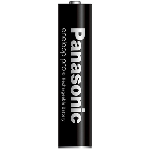 パナソニック 充電式ニッケル水素電池 eneloop pro ハイエンドモデル 単4形 BK-4HCD/2H 2本/袋(ご注文単位1袋)【直送品】