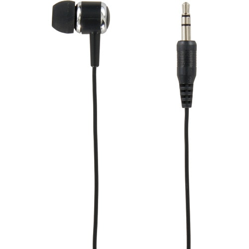 ヤザワ カナル型片耳イヤホン ステレオプラグ 1m ブラック TMS1061BK 1個（ご注文単位1個）【直送品】