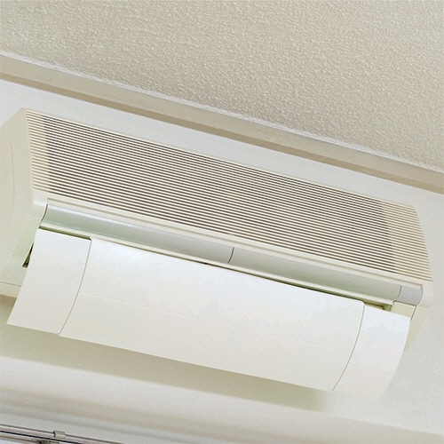 伊勢藤 エアコン風よけカバー ホワイト I-478 1個（ご注文単位1個）【直送品】