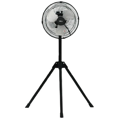 広電 25cmアルミ羽根三脚工場扇 ブラック CFF253TMA 1台（ご注文単位1台）【直送品】