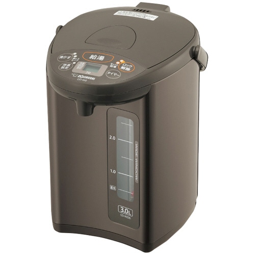 象印 マイコン沸とう電動ポット 3L メタリックブラウン CD-WZ30-TM 1台(ご注文単位1台)【直送品】
