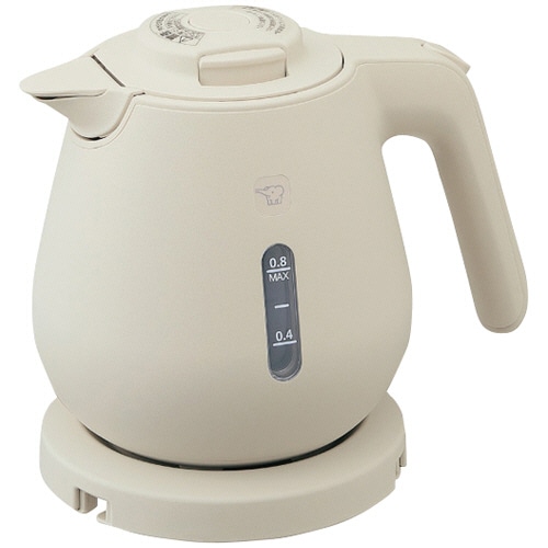 象印 電気ケトル 0.8L ベージュ CK-DB08-CA 1台(ご注文単位1台)【直送品】