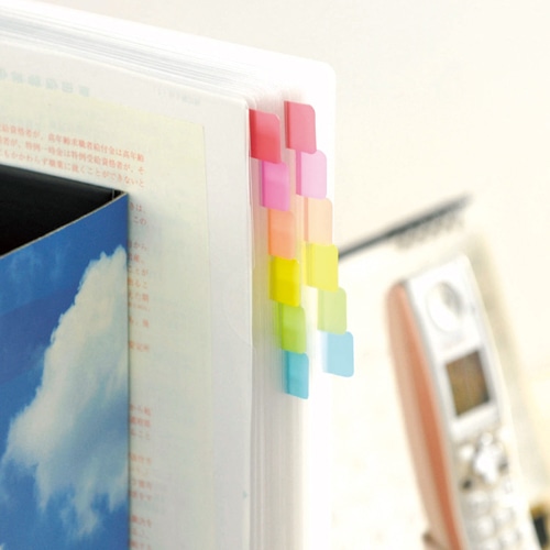 3M ポスト・イット 超丈夫なインデックス 40×18mm ピンク/ブライトグリーン/オレンジ 686S-2 3冊/袋（ご注文単位1袋）【直送品】