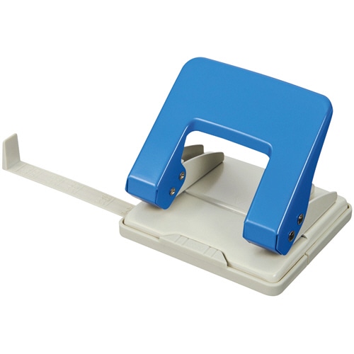 TANOSEE 2穴パンチ 20枚穿孔 ブルー 1台(ご注文単位1台)【直送品】