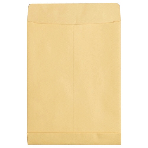 TANOSEE R40クラフト大型封筒 A4マチ付 120g/㎡ テープなし 50枚/袋(ご注文単位1袋)【直送品】