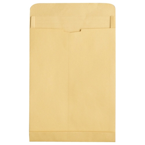 TANOSEE R40クラフト大型封筒 角0マチ付 120g/㎡ テープなし 50枚/袋（ご注文単位1袋）【直送品】