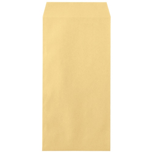 TANOSEE R40クラフト封筒 長3 70g/㎡ 〒枠なし 100枚/袋（ご注文単位1袋）【直送品】