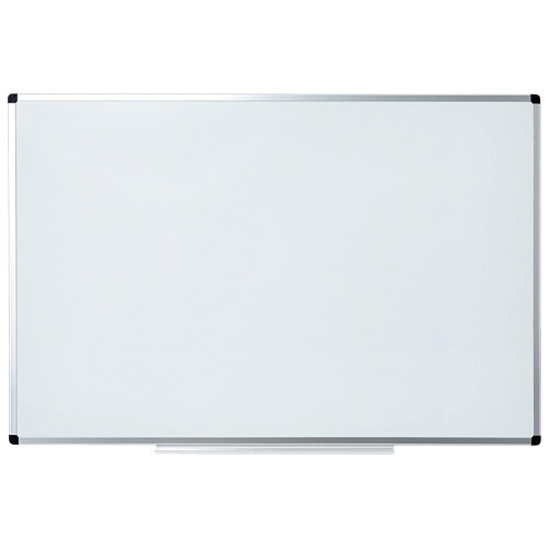 TANOSEE アルミフレームホワイトボード 無地 LL 900×600mm 1枚(ご注文単位1枚)【直送品】