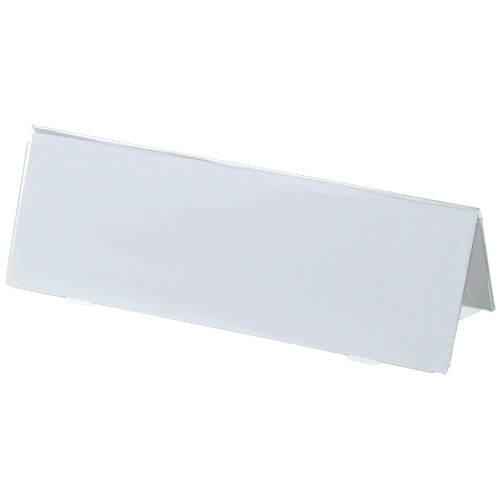 TANOSEE カード立てV型 180×61mm 透明 1個(ご注文単位1個)【直送品】