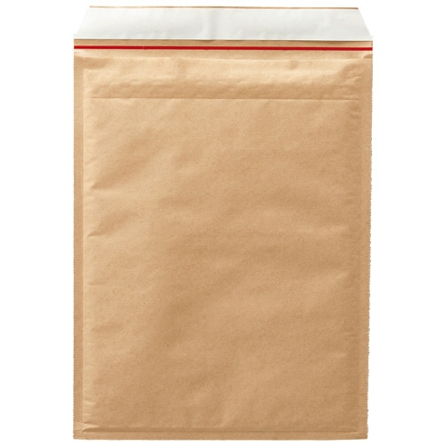 TANOSEE クッション封筒 A4ワイド用 内寸260×350mm 茶 100枚 2個/箱(ご注文単位1箱)【直送品】