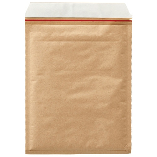 TANOSEE クッション封筒 CD/DVD2枚組用 内寸210×270mm 茶 150枚 2個/箱(ご注文単位1箱)【直送品】