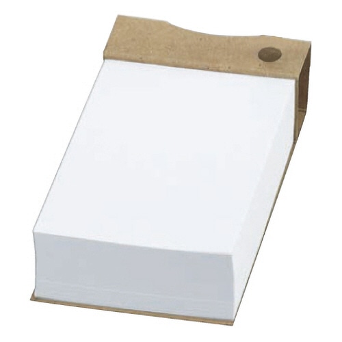 TANOSEE ツインペン立てメモ クラフト表紙天のりとじ 1冊（ご注文単位1冊）【直送品】