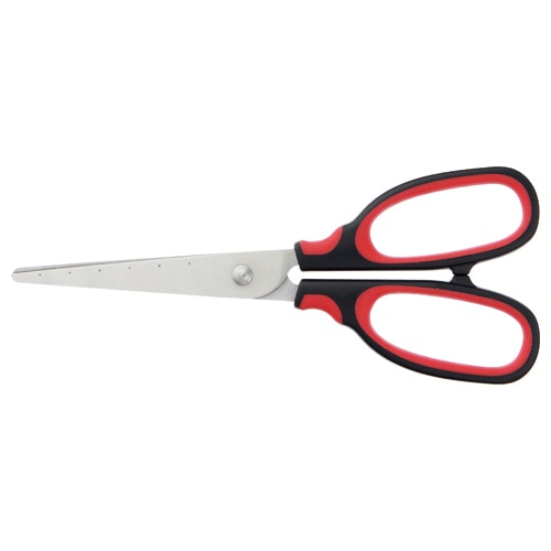 TANOSEE はさみ 刃先先丸 刃渡り65mm ブラック 1本（ご注文単位1本）【直送品】