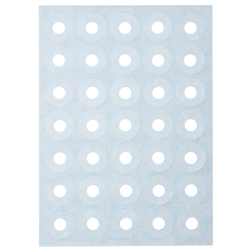 TANOSEE パンチシール 外径14.5mm 透明 業務用パック 2800片/袋(ご注文単位1袋)【直送品】