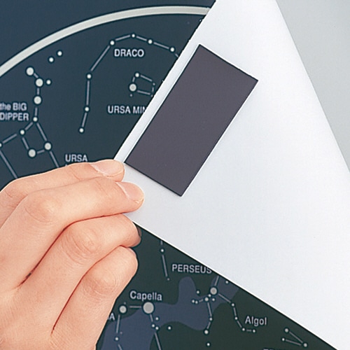 TANOSEE マグネット粘着付シート 300×100×1.2mm 1枚(ご注文単位1枚)【直送品】