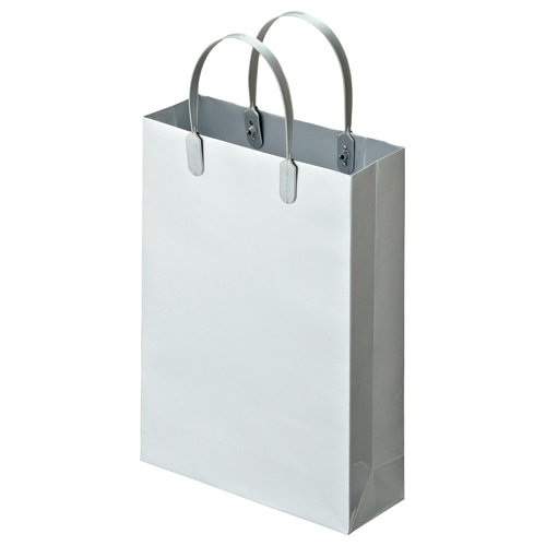 TANOSEE ラミネートバッグ 小 ヨコ225×タテ310×マチ幅80mm シルバー 10枚/袋(ご注文単位1袋)【直送品】