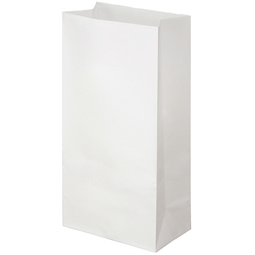 TANOSEE 角底袋 12号 ヨコ180×タテ350×マチ幅105mm 晒 500枚/袋（ご注文単位1袋）【直送品】