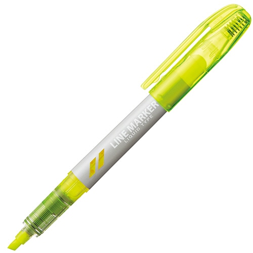 TANOSEE 蛍光マーカー(直液式) シングルタイプ イエロー 1本（ご注文単位1本）【直送品】