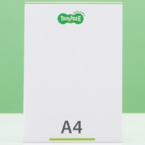 TANOSEE 再生PETサインスタンド 片面用 A4タテ 1個（ご注文単位1個）【直送品】