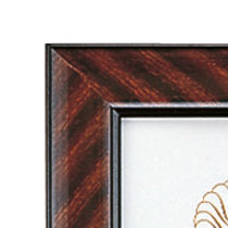 TANOSEE 賞状額縁(金ラック) A4大 5枚/セット(ご注文単位1セット)【直送品】