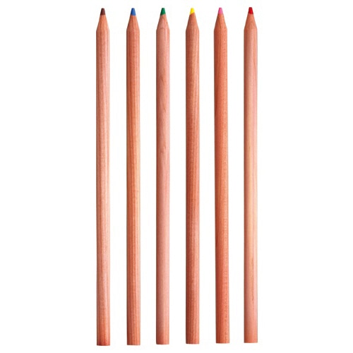 TANOSEE 色鉛筆 12色(各色1本) 1セット(ご注文単位1セット)【直送品】