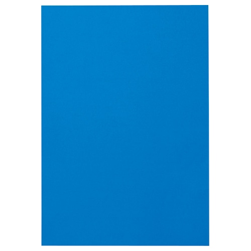 TANOSEE 色画用紙 四つ切 あお 10枚/袋（ご注文単位1袋）【直送品】