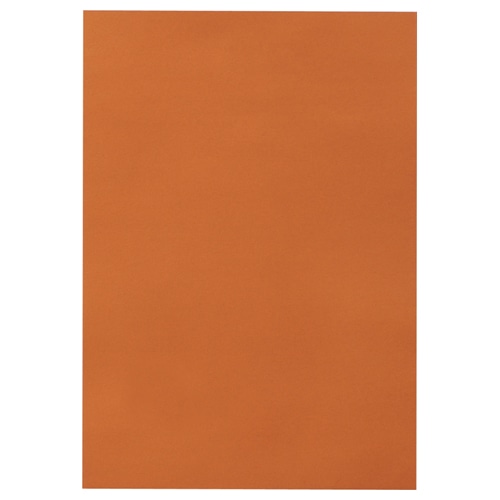 TANOSEE 色画用紙 四つ切 ちゃいろ 10枚/袋（ご注文単位1袋）【直送品】