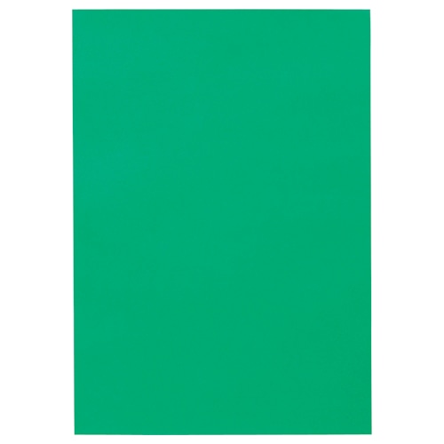 TANOSEE 色画用紙 四つ切 みどり 10枚/袋（ご注文単位1袋）【直送品】