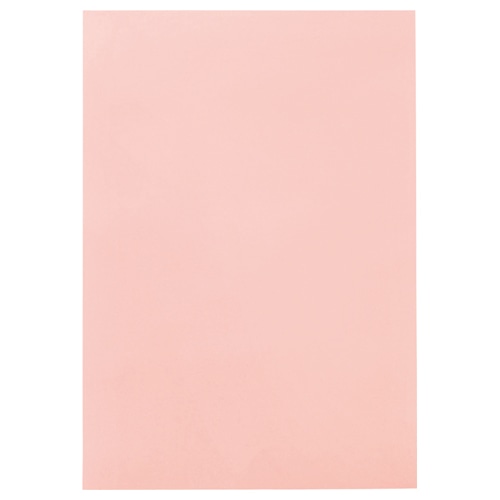 TANOSEE 色画用紙 八つ切 うすもも 10枚/袋（ご注文単位1袋）【直送品】