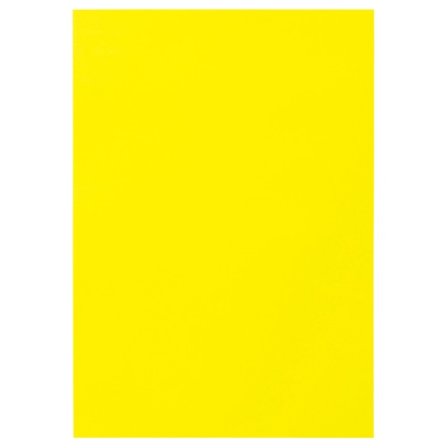 TANOSEE 色画用紙 八つ切 レモン 10枚/袋（ご注文単位1袋）【直送品】