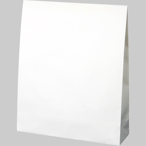 TANOSEE 宅配袋 晒片つや 小 白 封かんテープ付 100枚 8袋/箱(ご注文単位1箱)【直送品】
