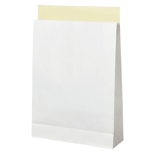TANOSEE 宅配袋 晒片つや 大 白 封かんテープ付 100枚/袋(ご注文単位1袋)【直送品】