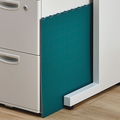 TANOSEE 二つ折りデスクサイズカッターマット 690×1340mm 1枚（ご注文単位1枚）【直送品】