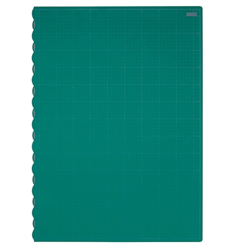 TANOSEE 二つ折りデスクサイズカッターマット 690×990mm 1枚(ご注文単位1枚)【直送品】