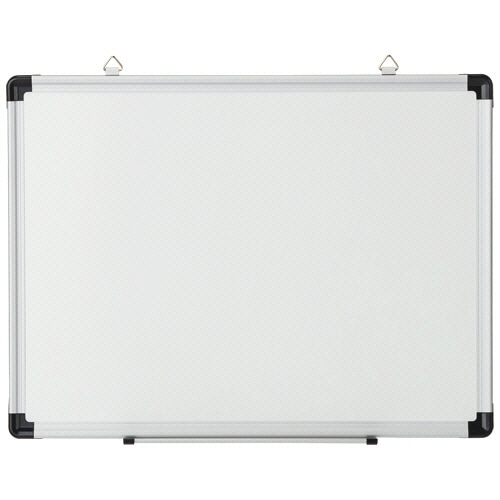 TANOSEE 壁掛け用 ホーローホワイトボード 無地 600×450mm 1枚(ご注文単位1枚)【直送品】