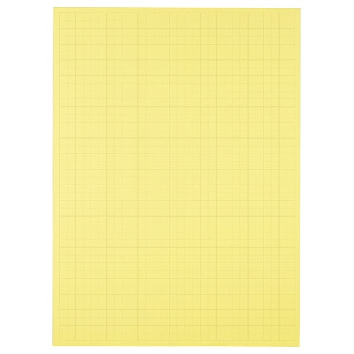 TANOSEE 模造紙(プルタイプ) 本体 788×1085mm 50mm方眼 クリーム 20枚/箱（ご注文単位1箱）【直送品】